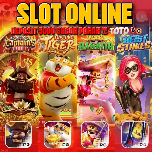 TOTO80: Permainan Slot Online Dengan Deposit 5000 Gacor Parah